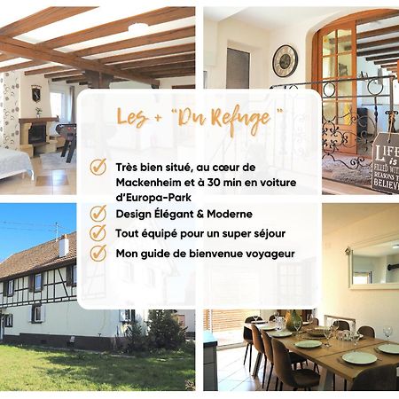 Le Refuge "Domaine Harmonieux" 30 Min Europa-Park Vila Mackenheim Exterior foto