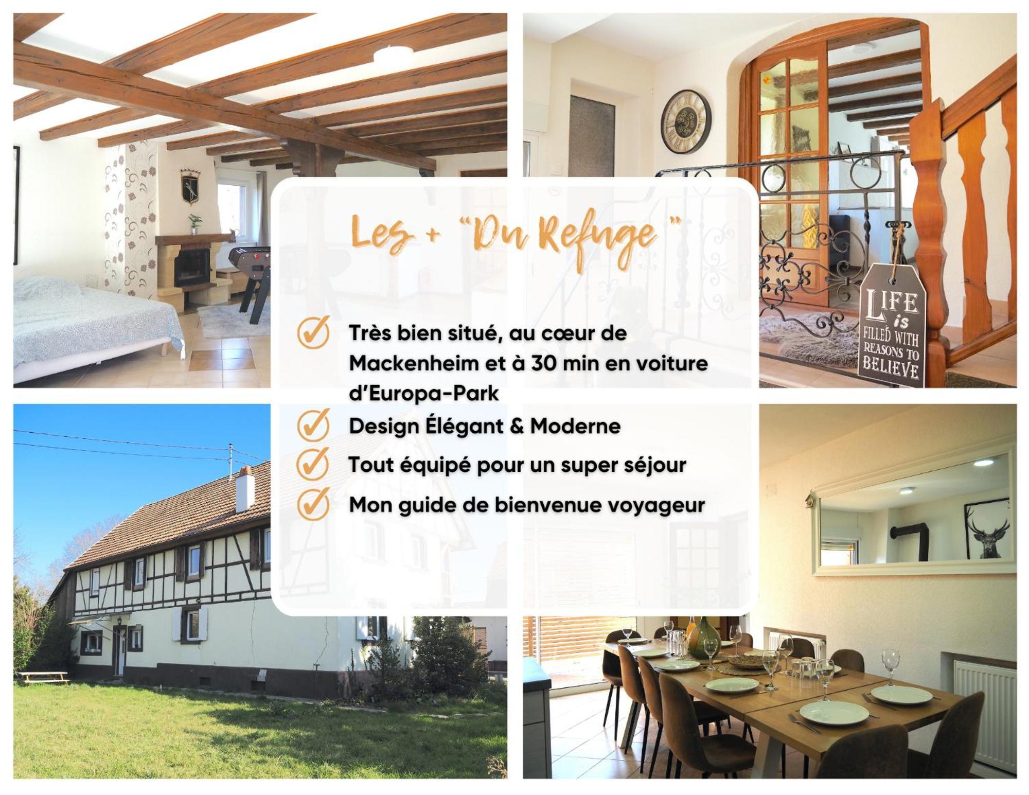 Le Refuge "Domaine Harmonieux" 30 Min Europa-Park Vila Mackenheim Exterior foto